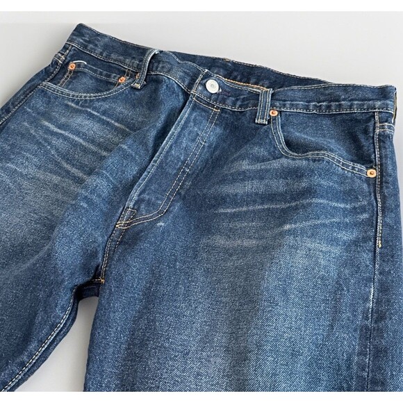 Levis 501 ‘93 Jeans Mens W36xL32 *(36X30) Denim Button Fly Straight Fit Premium - Picture 7 of 12